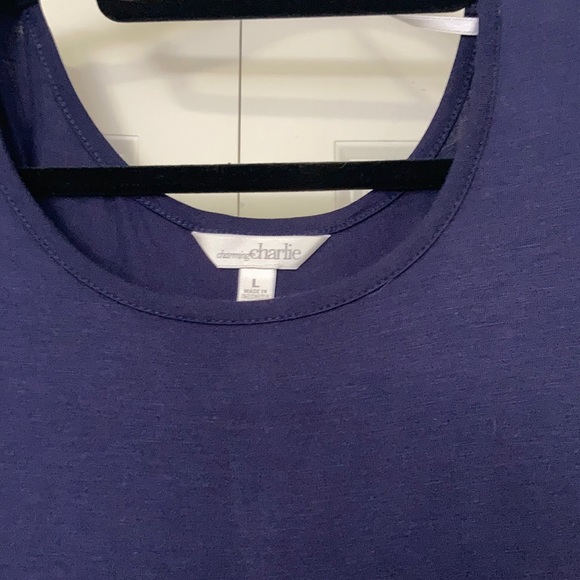 Navy Charming Charlie Maxi Dress - Picture 2 of 4